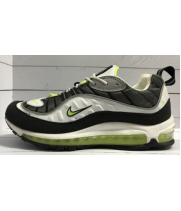 Кроссовки Nike Air Max 97s черно-зелено-белые
